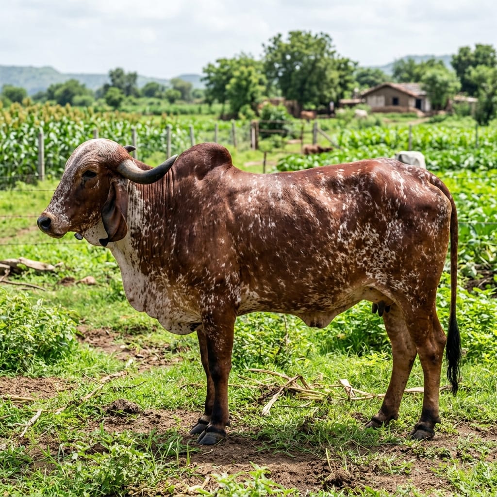 Gir cow in Mathura, Uttar Pradesh — for sale on Go-LX (photo 2)